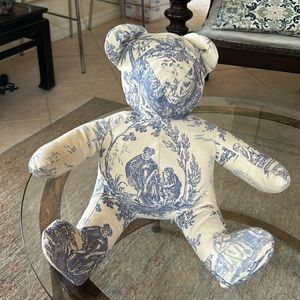 French print Teddy Bear